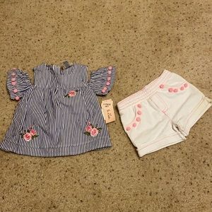 Little Lass 2pc set for baby girl